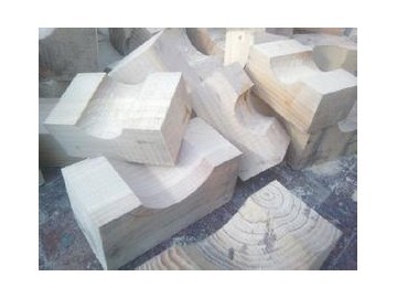 玉门红松木隔冷块厂家热销_供应产品_大城县环保建筑材料