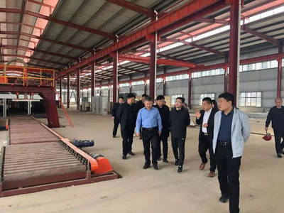 热烈庆祝中材建筑武陟生产基地列为重点项目观摩点